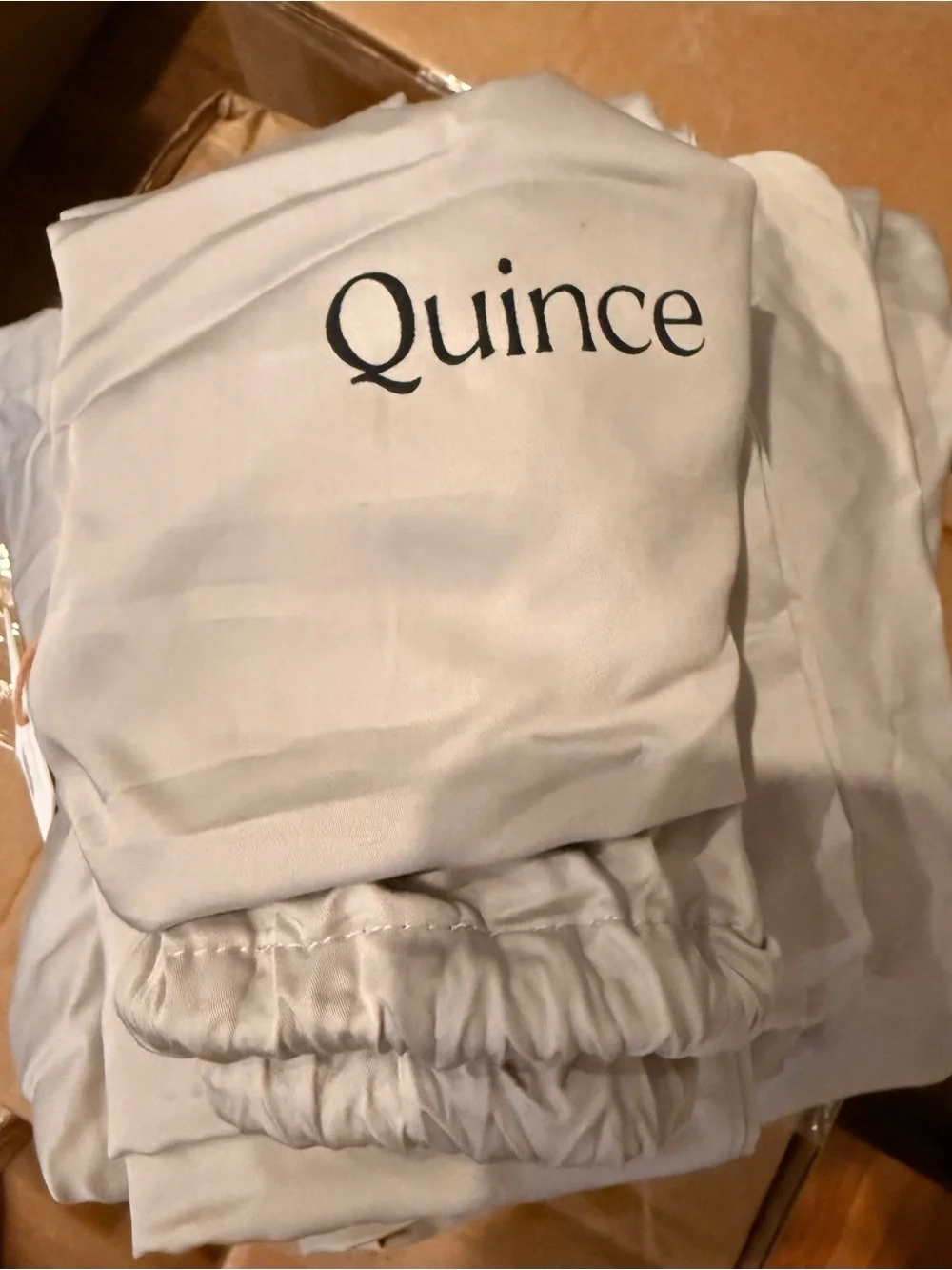 Quince Bamboo Fitted Sheet Set - Twin